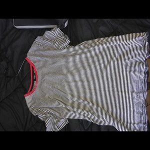 Striped short sleeve t shirt